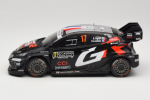Toyota GR Yaris WRC #17 S. Ogier / V. Landais Rally Monte Carlo Winner 2025 IXO 1:18 18RMC229A Metal - imagen 3 de 6