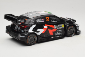 Toyota GR Yaris WRC #33 E. Evans / S. Martin Rally Monte Carlo 2025 IXO 1:18 18RMC229B Metal - imagen 2 de 6