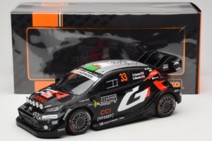 Toyota GR Yaris WRC #33 E. Evans / S. Martin Rally Monte Carlo 2025 IXO 1:18 18RMC229B Metal - imagen 6 de 6
