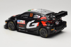 Toyota GR Yaris Rally1 #33 E. Evans / S. Martin Rally Japan Winner 2024 IXO 1:18 18RMC227 Metal - imagen 5 de 6