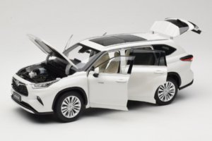 Toyota Highlander XU70 Blanco OEM 1:18 26071-2011 Metal - imagen 2 de 8