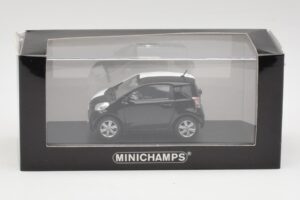 Toyota iQ Negro & Blanco Salón del Automóvil de Ginebra 2009 Minichamps 1:43 400166801 Metal - imagen 4 de 4