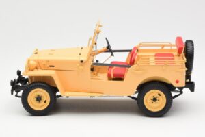 Toyota Land Cruiser BJ Beige Kyosho 1:18 08959BE Metal - imagen 4 de 8