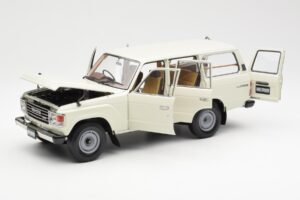 Toyota Land Cruiser J60 Blanco Kyosho 1:18 08956W Metal - imagen 2 de 8