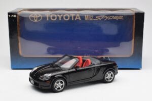 Toyota MR2 Spyder W30 Negro LHD AUTOart 1:18 78714 Metal - imagen 8 de 8