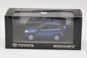 Toyota RAV4 Azul Oscuro Interior Gris Minichamps 1:43 433166004 Metal - imagen 4 de 4