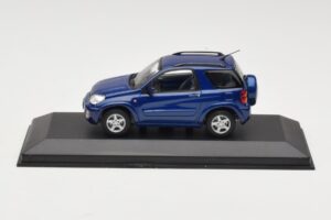 Toyota RAV4 Azul Oscuro Interior Gris Minichamps 1:43 433166004 Metal