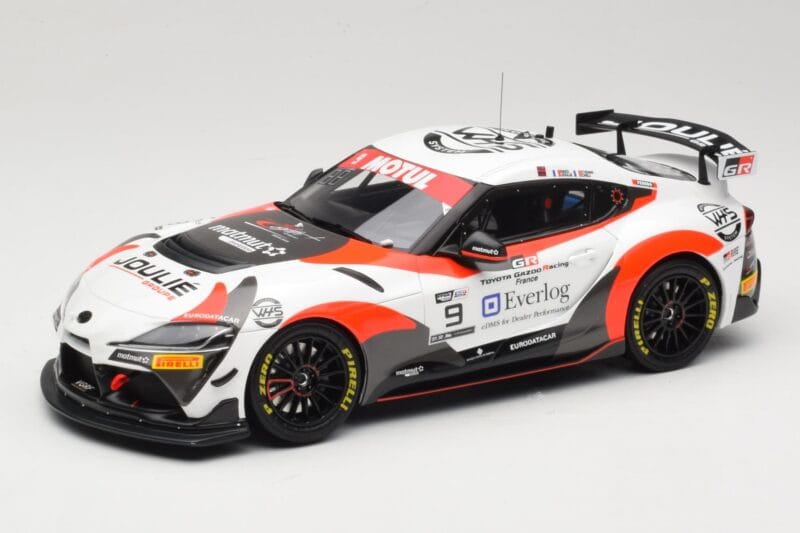 Toyota Supra A90 GT4 #9 E. Cheli / E. Joulie FFSA GT4 France 2020 Otto 1:18 OT1122 Resina