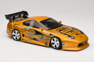 Toyota Supra A80 Dorado Tunerz Edition Hot Wheels 1:18 B6091 Metal - imagen 5 de 7