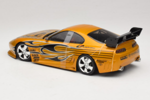 Toyota Supra A80 Dorado Tunerz Edition Hot Wheels 1:18 B6091 Metal - imagen 6 de 7