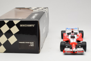 Toyota TF105 #16 J. Trulli Panasonic Toyota Racing 2005 Minichamps 1:18 100050016 Metal - imagen 6 de 7