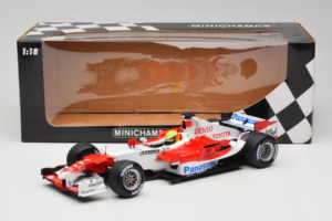 Toyota TF105 #17 R. Schumacher Panasonic Toyota Racing 2005 Minichamps 1:18 100050017 Metal - imagen 7 de 7