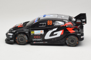 Toyota GR Yaris Rally1 #69 K. Rovanpera / J. Halttunen Rally Islas Canarias 2025 IXO 1:18 18RMC249A Metal - imagen 3 de 6