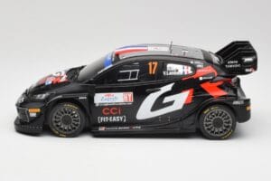 Toyota Yaris Rally1 WRC #17 S. Ogier / V. Landais Rally Croatia 2024 IXO 1:18 18RMC202 Metal - imagen 3 de 6