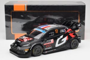 Toyota GR Yaris Rally1 #17 S. Ogier / V. Landais Rally Monte Carlo 2024 IXO 1:18 18RMC196 Metal - imagen 6 de 6