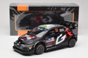 Toyota Yaris Rally1 WRC #33 E. Evans / S. Martin Rally Sweden 2024 IXO 1:18 18RMC200 Metal - imagen 6 de 6