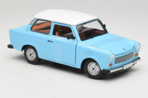 Trabant 601 Deluxe Azul Blanco Sun Star 1:18 4286 Metal - imagen 4 de 6