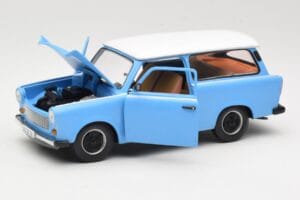 Trabant 601 Familiar Azul Sun Star 1:18 4272 Metal - imagen 2 de 8