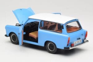 Trabant 601 Familiar Azul Sun Star 1:18 4272 Metal - imagen 5 de 8