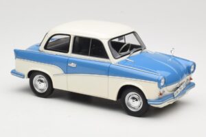 Trabant P50 Azul Claro Crema BoS Models 1:18 BOS035 Resina - imagen 4 de 6