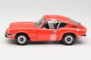 Triumph GT6 Mk3 Rojo Sun Star 1:18 1056 Metal - imagen 3 de 6