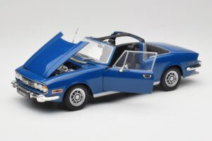 Triumph Stag Mk1 Sapphire Blue Revell 1:18 8815 Metal - imagen 2 de 8