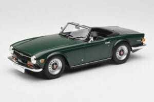 Triumph TR6 PI Verde Oscuro Minichamps 1:18 155132030 Metal