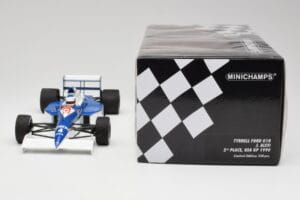 Tyrrell Ford 018 #4 J. Alesi 2nd Place USA GP 1990 Minichamps 1:18 110900004 Metal - imagen 6 de 6