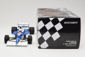 Tyrrell Ford 018 #4 S. Nakajima 6th Place USA GP 1990 Minichamps 1:18 110900003 Metal - imagen 6 de 6