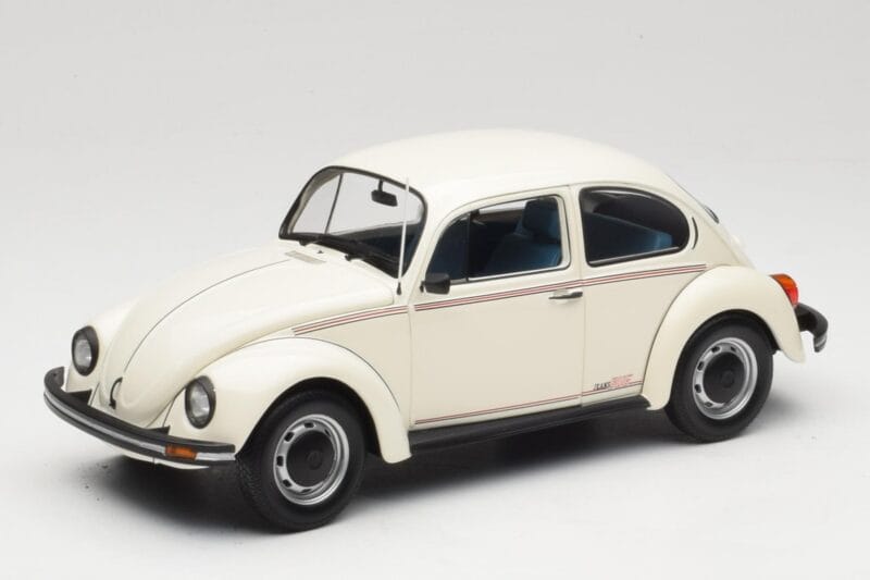 Volkswagen 1200 Jeans Bug Blanco Minichamps 1:18 150057101 Metal