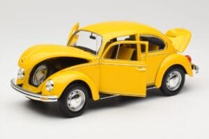 Volkswagen Beetle 1200 Amarillo Minichamps 1:18 150057106 Metal - imagen 2 de 8