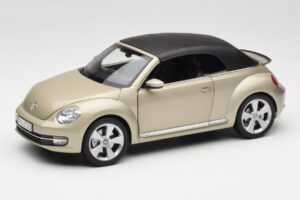 Volkswagen Beetle A5 Descapotable Gris Kyosho 1:18 5C3099302P7W Metal