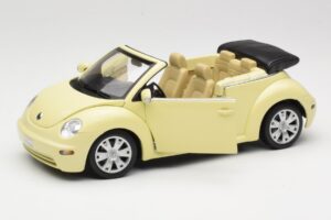 Volkswagen Beetle Descapotable Amarillo Gate 1:18 VW24108 Metal - imagen 2 de 8