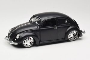 Volkswagen Beetle Type 1 Negro Maisto 1:18 31018 Metal