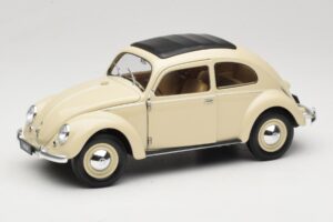 Volkswagen Beetle Type 1 Classic Blanco Welly 1:18 18040W Metal