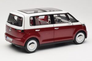 Volkswagen Bulli Minibus Concept Rojo & Blanco Norev 1:18 7E9099203BL9 Metal - imagen 3 de 8