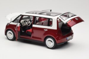 Volkswagen Bulli Minibus Concept Rojo & Blanco Norev 1:18 7E9099203BL9 Metal - imagen 5 de 8