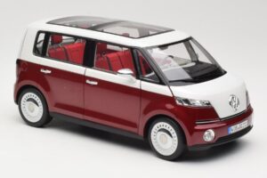 Volkswagen Bulli Minibus Concept Rojo & Blanco Norev 1:18 7E9099203BL9 Metal - imagen 6 de 8