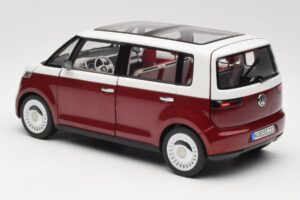 Volkswagen Bulli Minibus Concept Rojo & Blanco Norev 1:18 7E9099203BL9 Metal - imagen 7 de 8