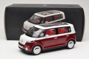 Volkswagen Bulli Minibus Concept Rojo & Blanco Norev 1:18 7E9099203BL9 Metal - imagen 8 de 8