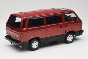 Volkswagen Bus T3 Multivan Magnum Mars Red Metallic KK-Scale 1:18 KKDC180991 Metal - imagen 2 de 6