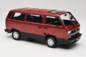 Volkswagen Bus T3 Multivan Magnum Mars Red Metallic KK-Scale 1:18 KKDC180991 Metal - imagen 4 de 6