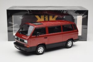 Volkswagen Bus T3 Multivan Magnum Mars Red Metallic KK-Scale 1:18 KKDC180991 Metal - imagen 6 de 6