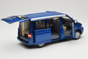 Volkswagen California T4 Ravenna Blue Metallic Norev 1:18 188607 Metal - imagen 2 de 8