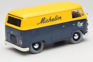 Volkswagen T1 Combi Michelin Negro & Amarillo Solido 1:18 9406 Metal - imagen 3 de 8