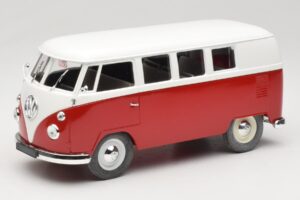 Volkswagen Combi T1 Rojo & Blanco Solido 1:18 8031 Metal