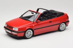 Volkswagen Golf Descapotable Mk3 Rojo Norev 1:18 188433 Metal