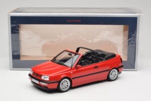 Volkswagen Golf Descapotable Mk3 Rojo Norev 1:18 188433 Metal - imagen 6 de 6