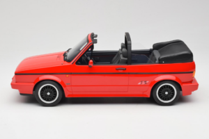 Volkswagen Golf Mk1 Descapotable Sportline Rojo Otto 1:12 G095 Resina - imagen 3 de 6