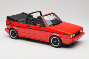 Volkswagen Golf Mk1 Descapotable Sportline Rojo Otto 1:12 G095 Resina - imagen 4 de 6